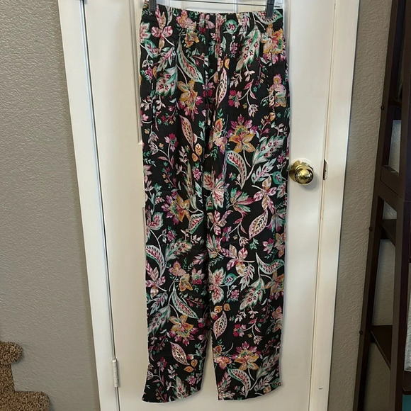 Isabel Marant Etoile Women’s 38, US 6 Benton Trousers Pull-on Floral Soft Rayon - Picture 1 of 8